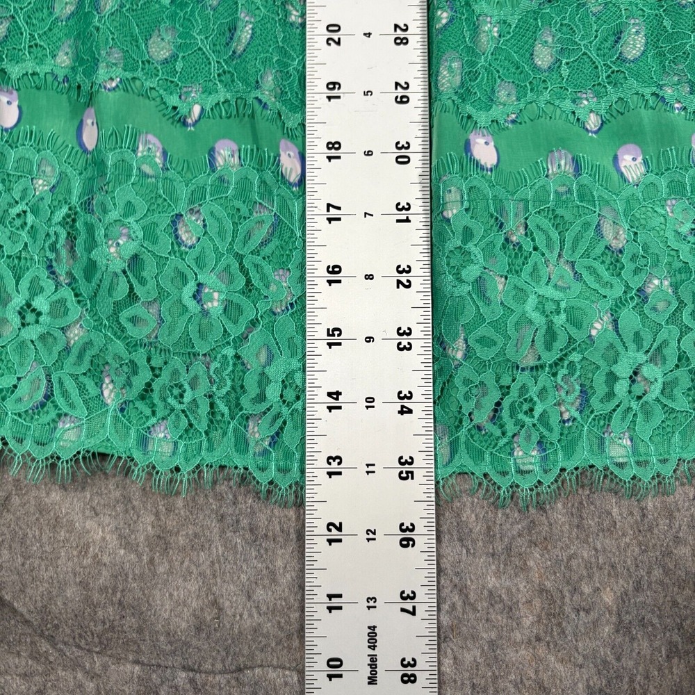 Chelsea & Violet Women's Dress Size Large Green Elastic Sleeveless Sundress $118 - Picture 5 of 8